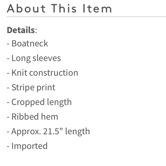 Free People Fern Cropped Sweater - Picture 8 of 8